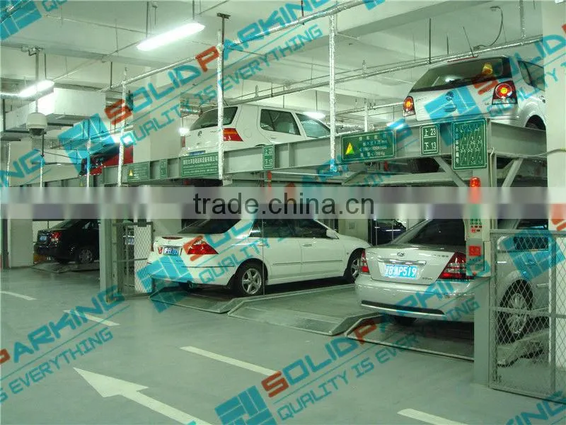 Perfect parking solution PLC Controll Vertical Rotary Hyrailic Smart Car Parking Lift