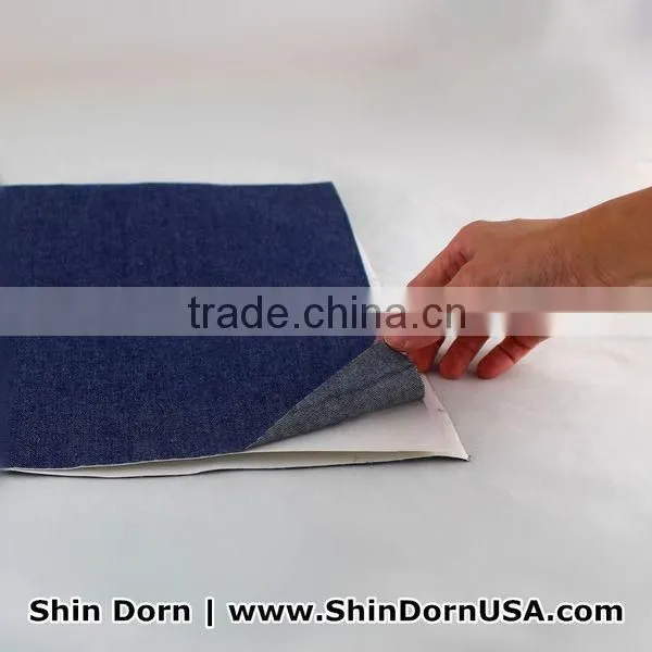 Self adhesive stick on denim patch, custom patches for clothing