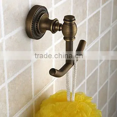 Antique Brass Wall-mounted Bathroom Wall-mounted Robe Hook BA2013