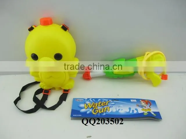 Plastic kids backpack water gun