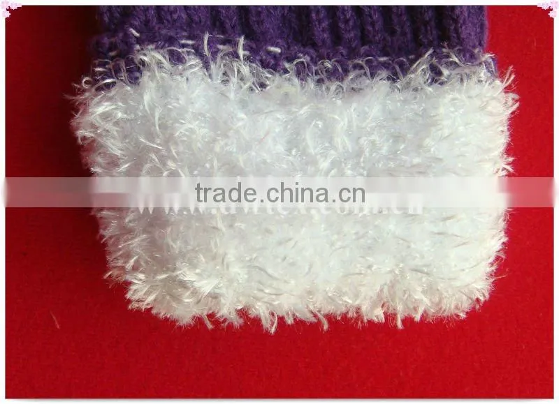 Knitted animal fingerless gloves
