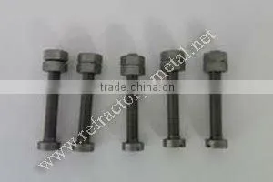 Molybdenum screw for vacuum furnace