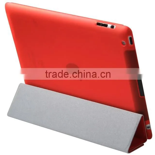 2016 New Arrival Red Smart Case For iPad 3