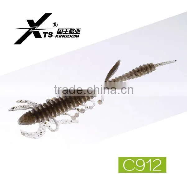75mm 1.4g,100mm 3.2g Soft Plastic Worm Bait