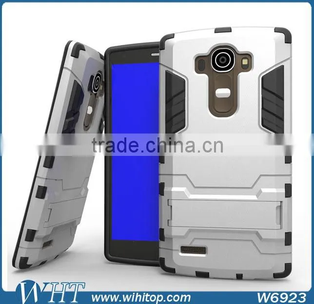 Heavy Duty Rugged Armor Case for LG G4 with Kickstand