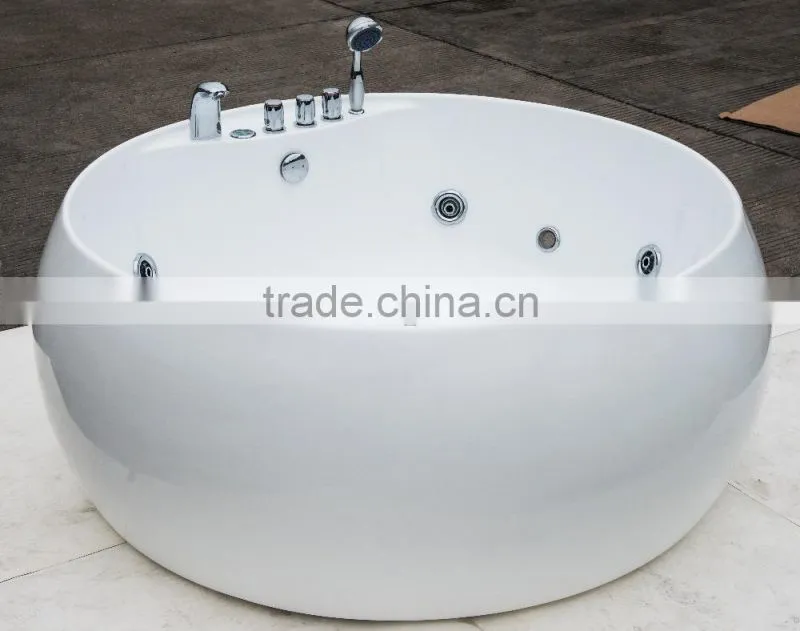 cUPC freestanding round bathtub,bathtub round,round whirlpool bathtub