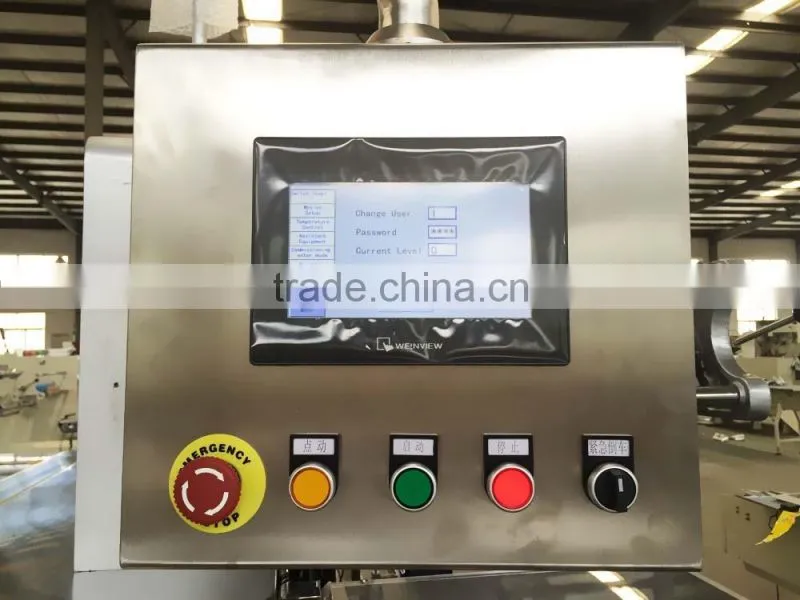 Biscuits on-edge packing machine