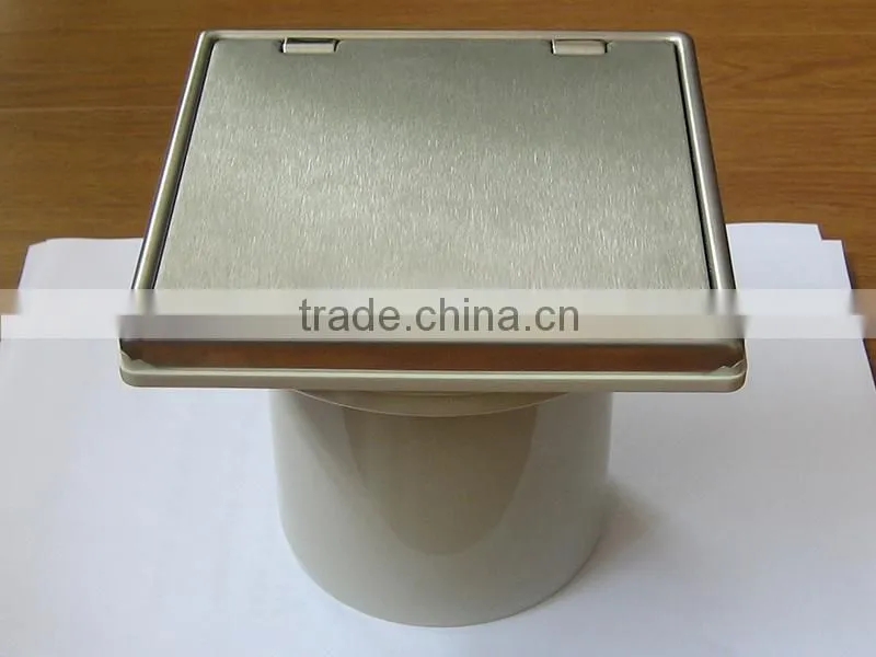 Stainless Steel Bathroom Strainer Drain With Plastic End