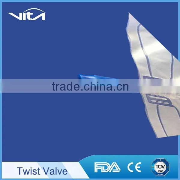 Transparent Foil Or White Foil 1000/1500/2000ml Economic Bag For Urine KYB07
