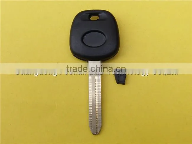 High Security Transponder Key Shell For Lexus Key Blank With Plug and toy43 blade