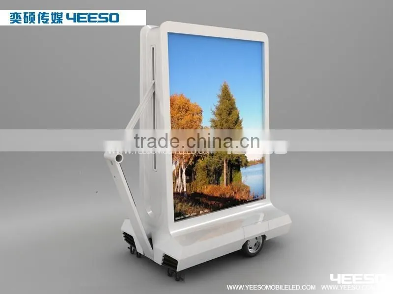 advertising bike trailer , light box ,YES-M3 for outdoor events