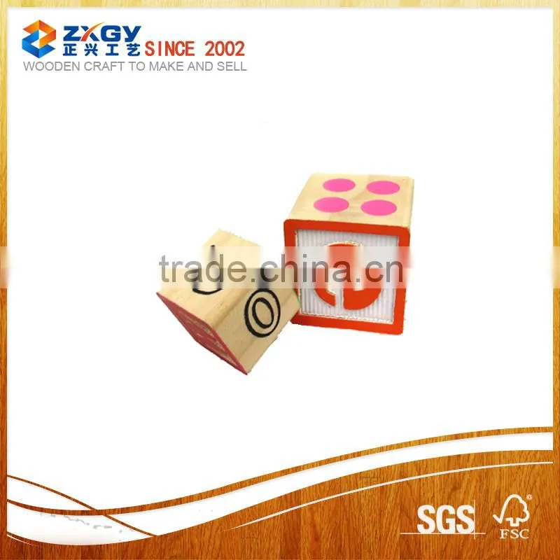 new style dice set/ wood dice game set/wood dice