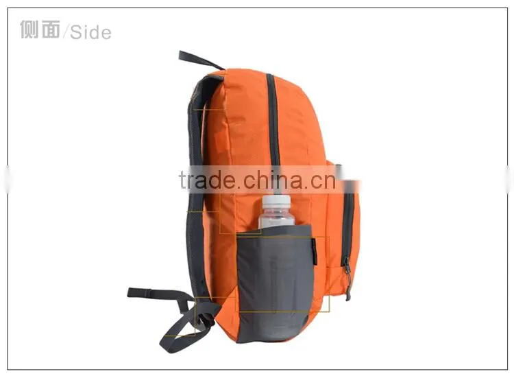 fold up travel backpack in GUANGDONG best quality wholesale new style folding travel backpack