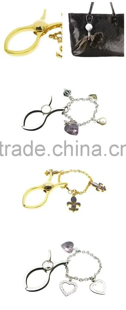 Personalized customized zamac metal glove holder clips