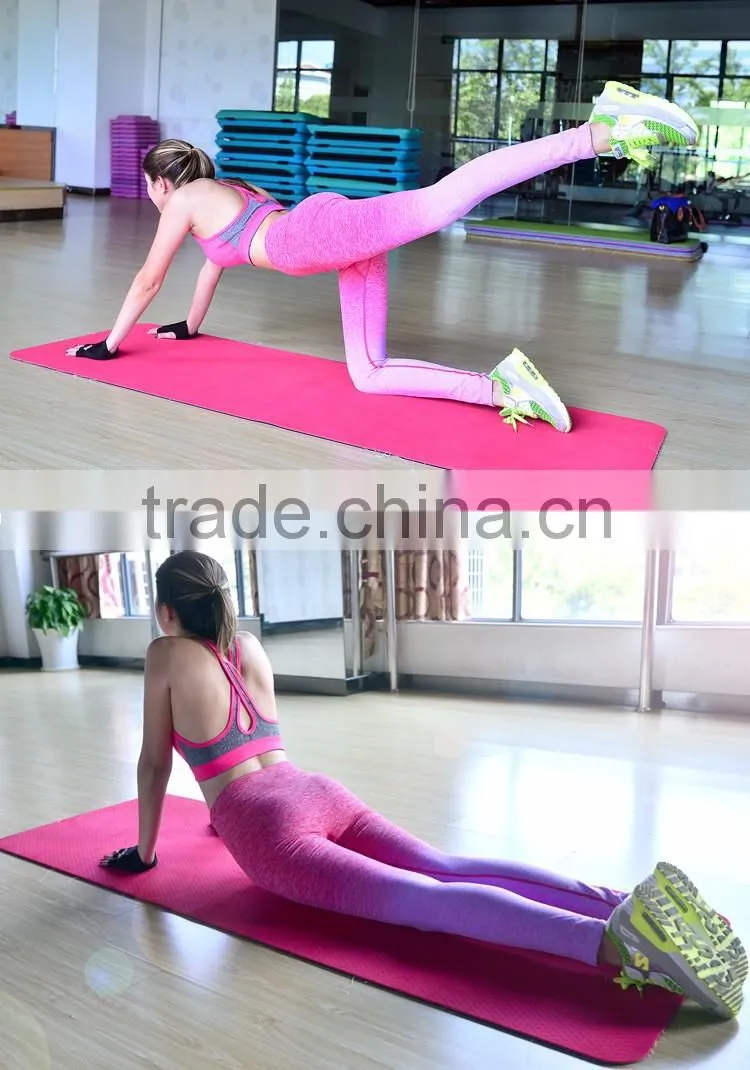 Gradient Printed Running Sports Tights, Jogging Pants, Workout Gym Yoga Leggings Wholesale