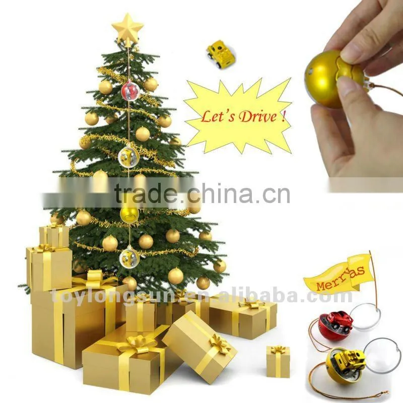2016 Mini Remote Control Car in Christmas Balls RC Toys Gift