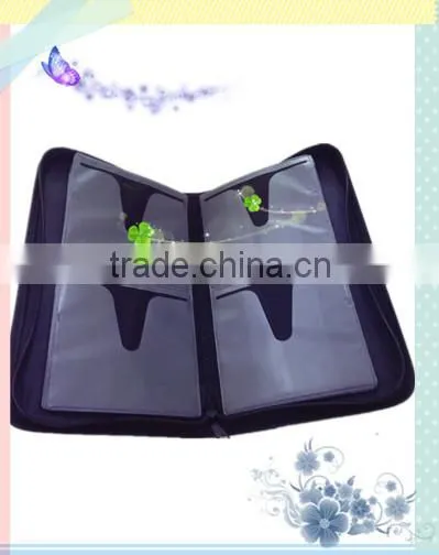 Blue PVC material popular high quality CD box pack 40pcs
