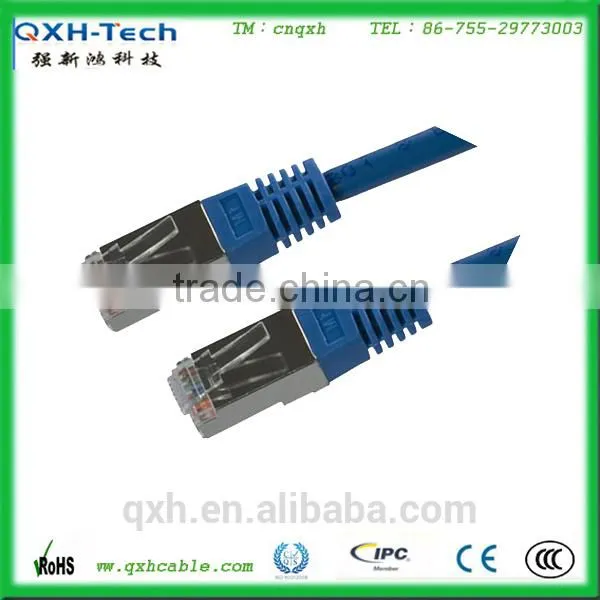 Rohs custom UTP/FTP Lan Cable Cat6 23awg/24awg
