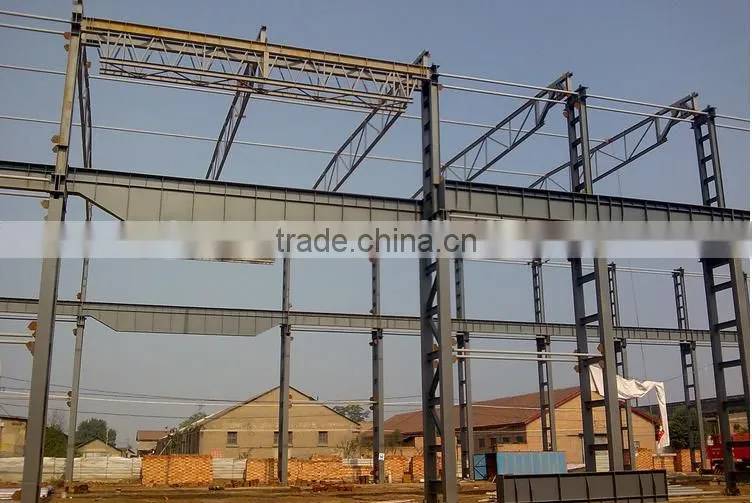 prefabricated steel structure plants and High quality prefab light steel workshops or warehouse
