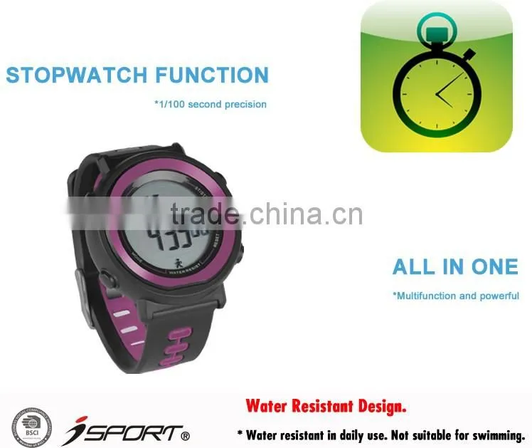 Healthy Living Sports Wrist Pedometer with Stopwatch