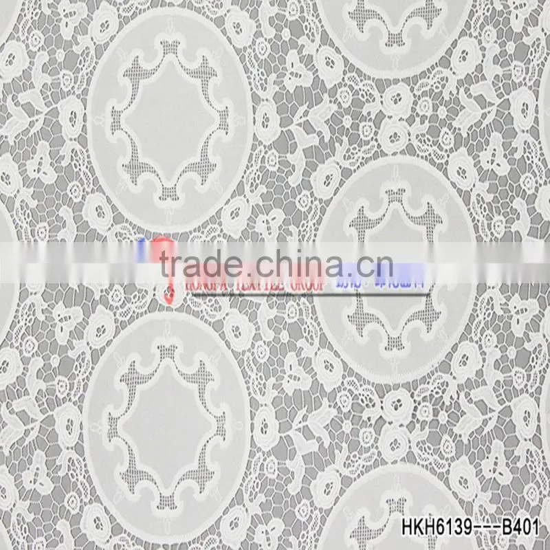 Textile Industry New Arrival Product Pringting Lace Bubble Chiffon Fabric Most Pupular Item Geometric Fabric