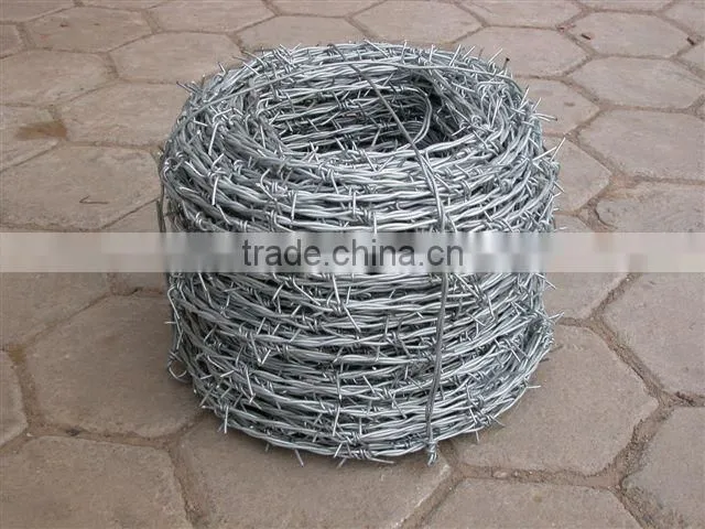 hot sale Barbed wire length per roll /barbed wire fence/barbed wire price alibaba express