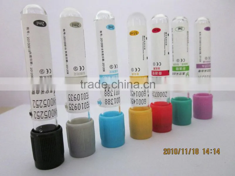 disposable Gel&clot activator vacuum blood collection tubes CE marked