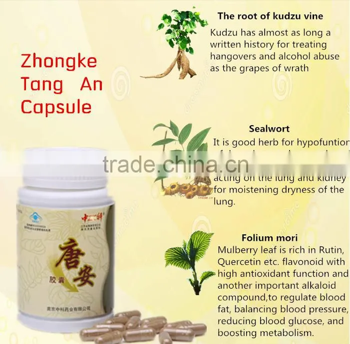 Zhongke Private Label Organic Pueraria Mirifica Capsule for Lowering Blood Sugar
