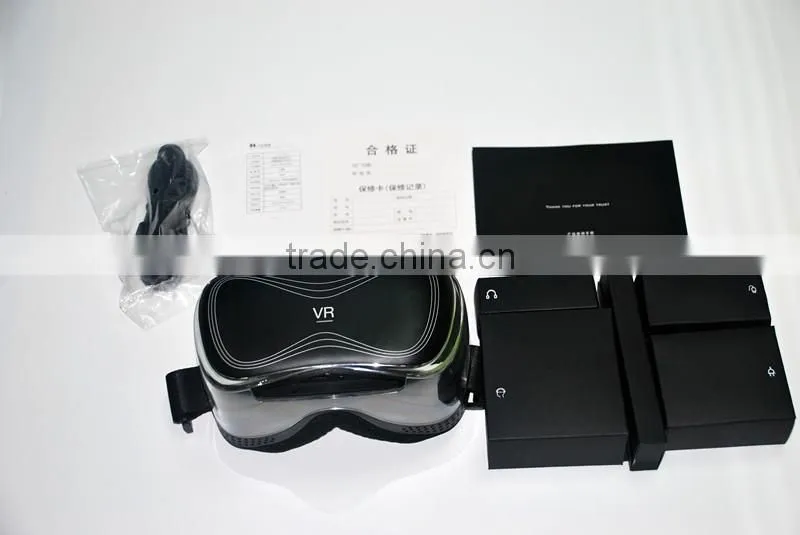 vr headset display 9D VR Glasses Steel VR Headset With Adjustable Headstrap