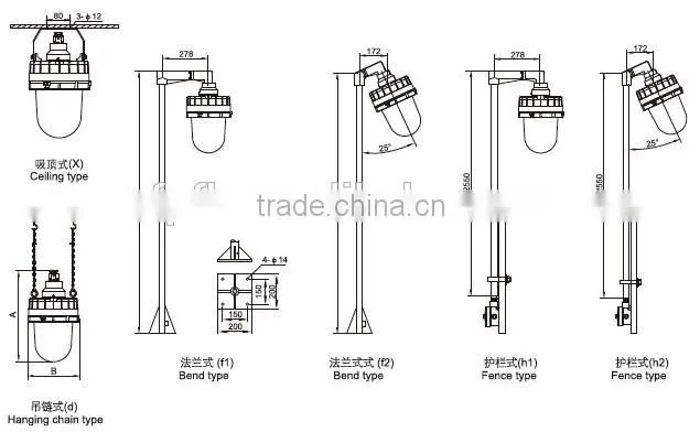BAD83 explosion proof induction lamp