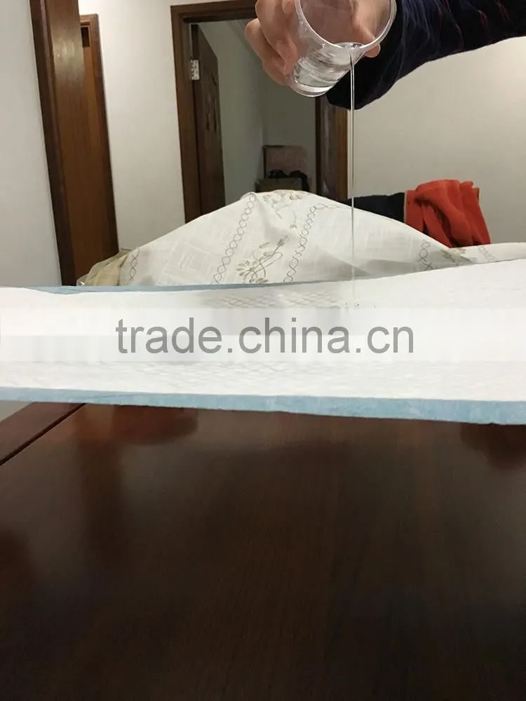 Hospital bed sheet, incontinent pad, disposable nonwoven bed sheet