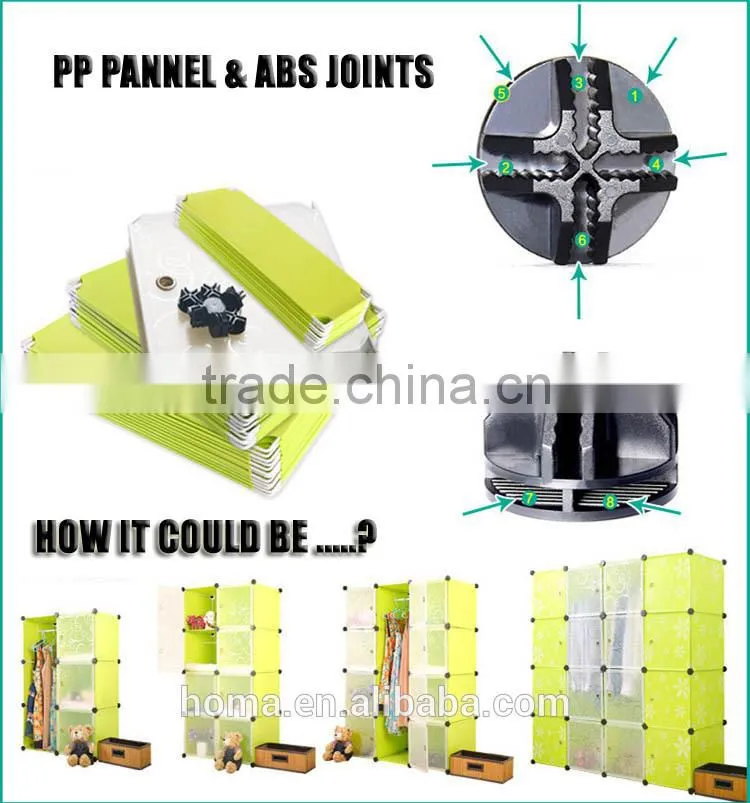 Furniture Simple design wardrobe coat rack HMY3-4