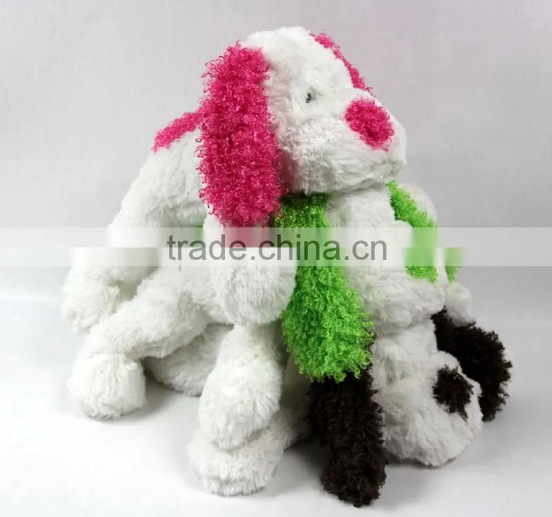 Luckiplus Hot Sale First Class Colorful Long Ear Groveling Dog Safe Technology Toy For Kids