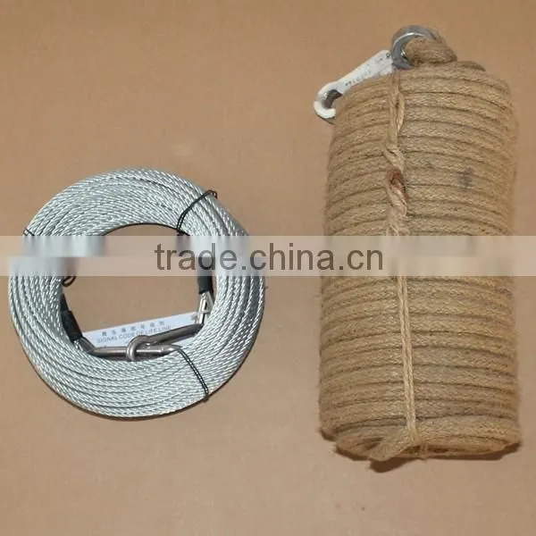 SOLAS/MED stainless steel thin wire rope