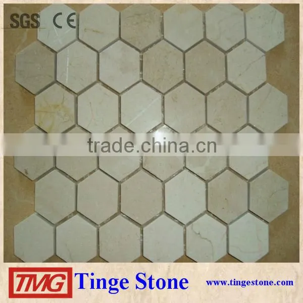 New Trend Marble Mosaic Tiles Grey Mosaic