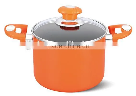 ALUMINUM CASSEROLE, HIGH POT WITH LID