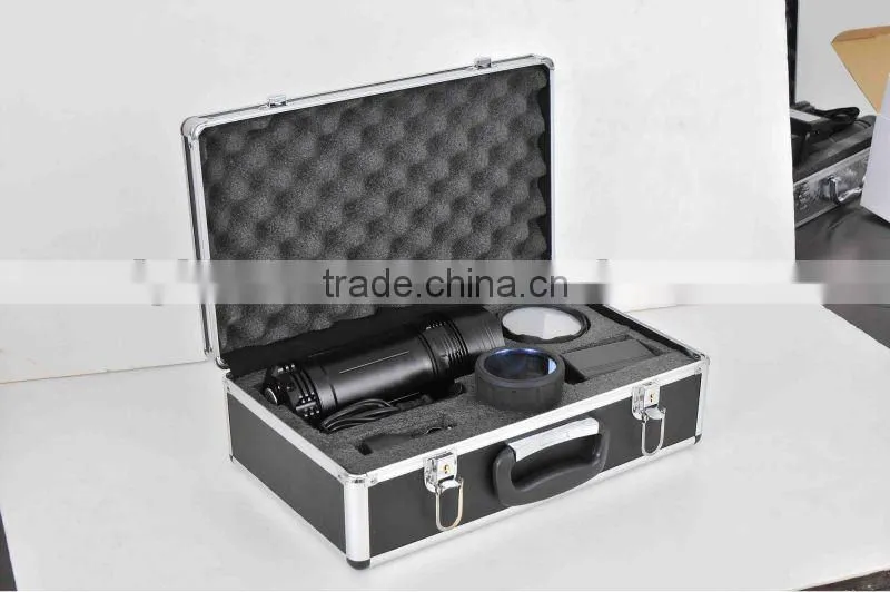 uner the water 120meters most professional high power HID 55W 5000LUMEN piezo switch diving torch