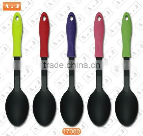 7 PCS Nylon Kitchen Tools Set with Colorful Handle
