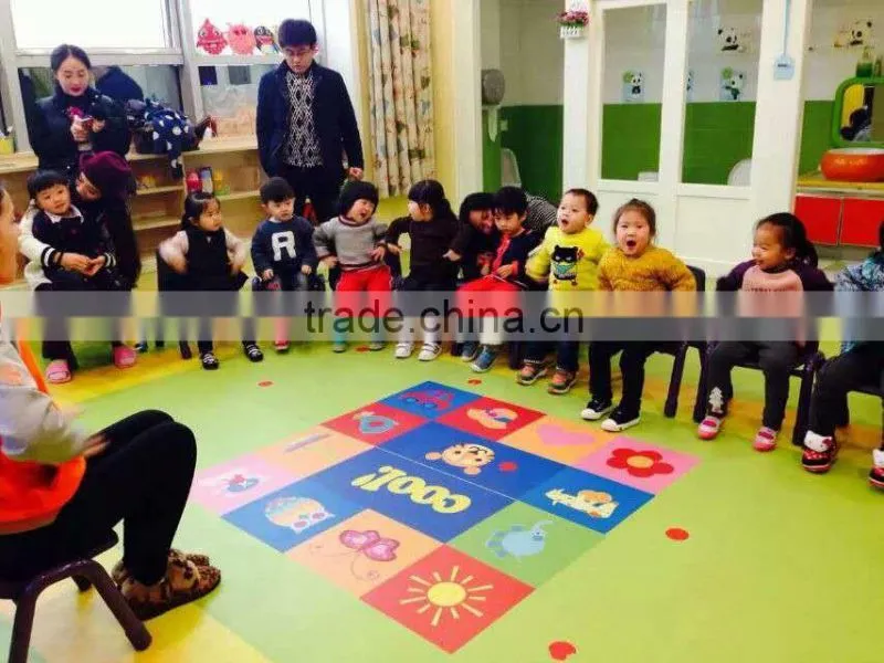 UV Coating Surface Treatment and PVC Material vinyl flooring