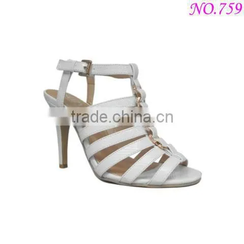 Sexy design black block women sexy stiletto high heels sandals