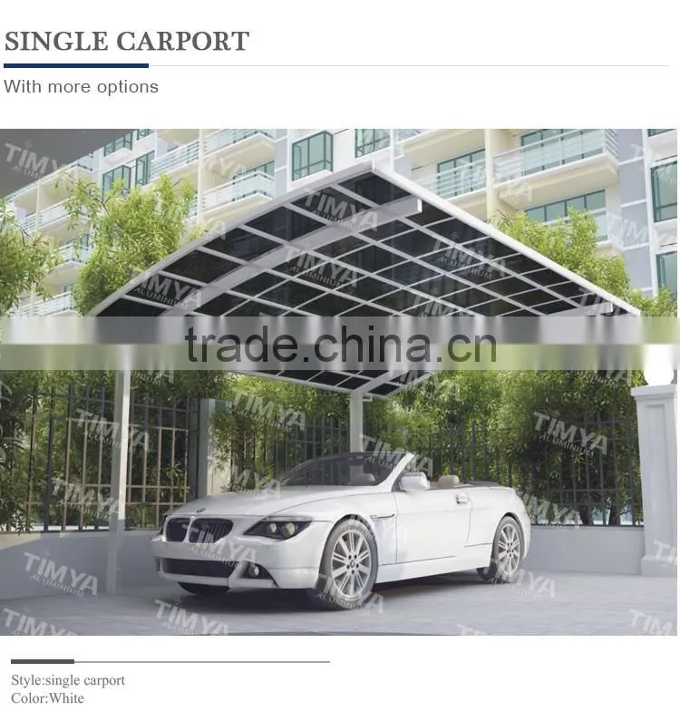2015 New Style Aluminium high snow load carport