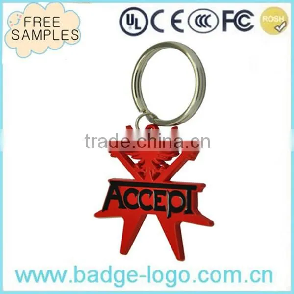 custom metal Eiffel Tower key chains