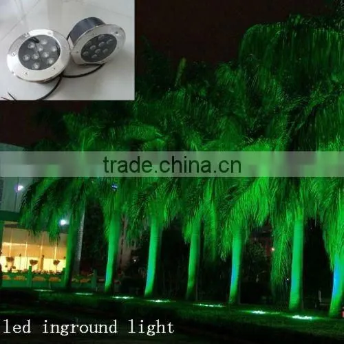 recessed rgb led mini inground light