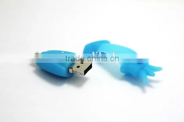 Plastic squid shape otg usb for phone