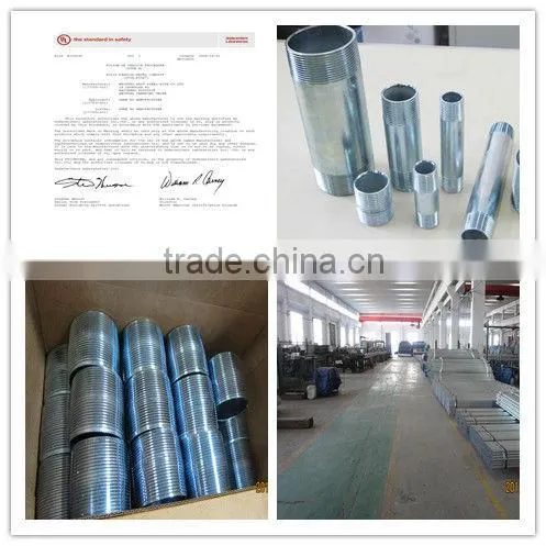 hot dip galvanized rigid conduit nipples
