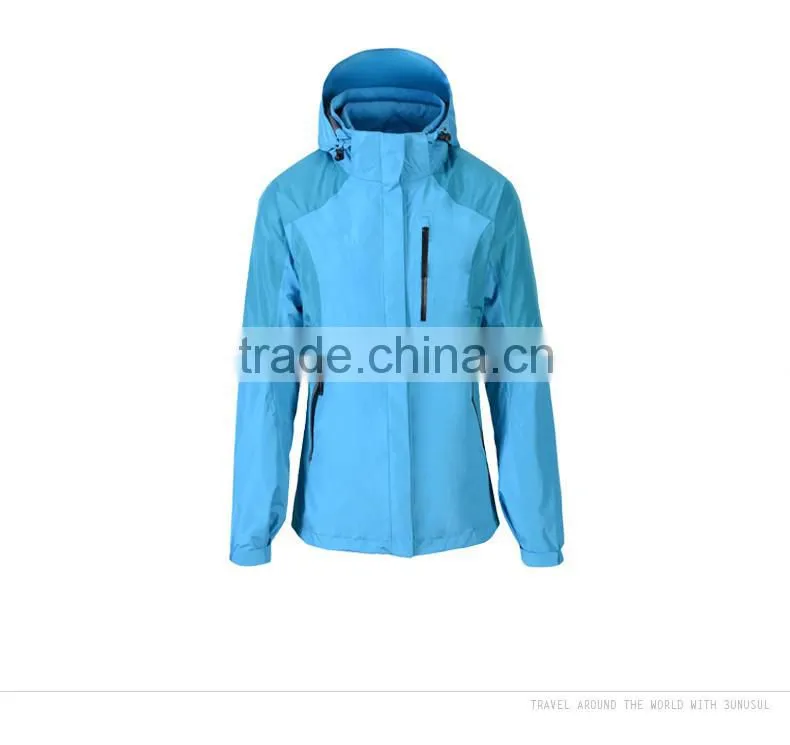 3 in 1 blue duck down liner ski jacket mens
