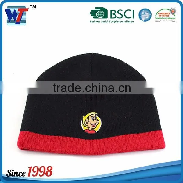 China Factory Supplied Blank Free Pom Hats Beanie