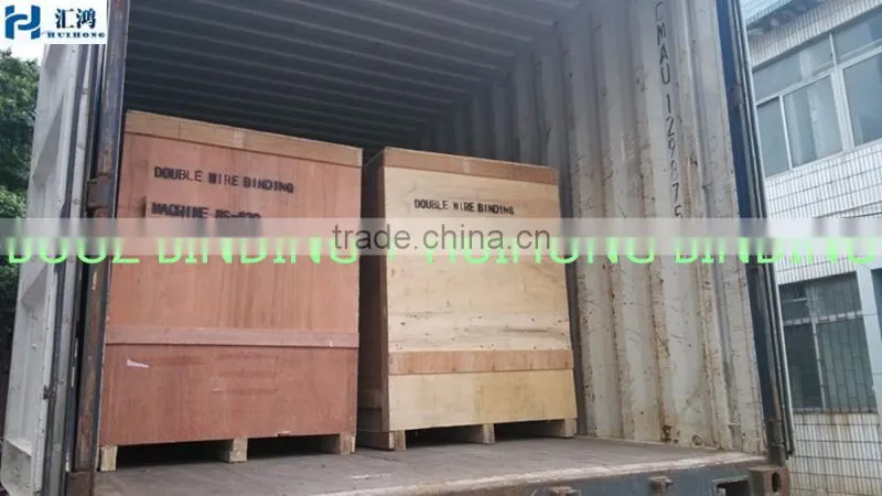 automatic double coil binding machine