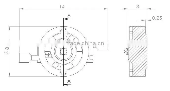 uv led Lumileds-imitated Package LED,gyx