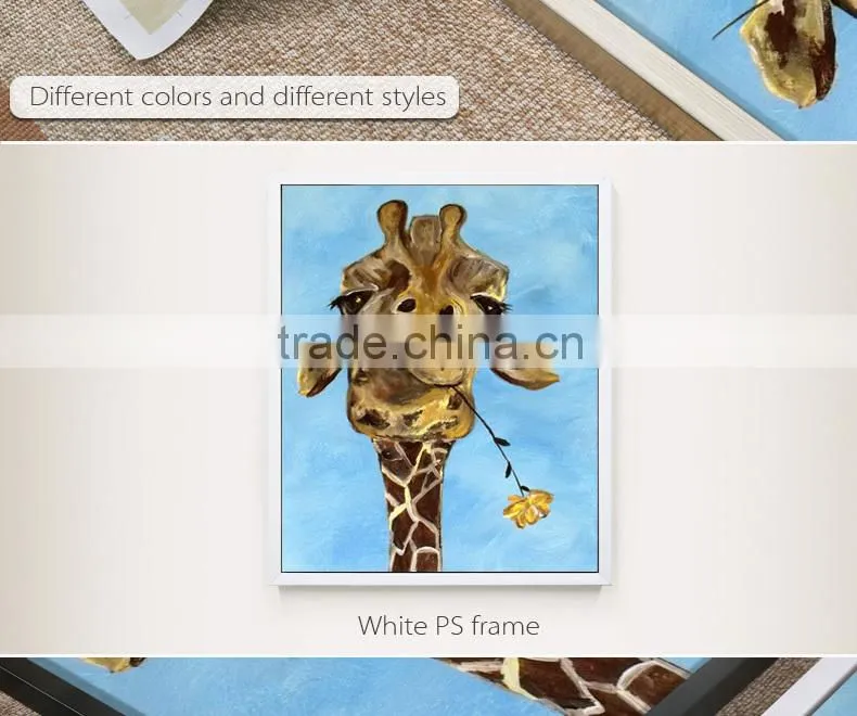 Animal oil painting on canvas,deer wall painting on canvas